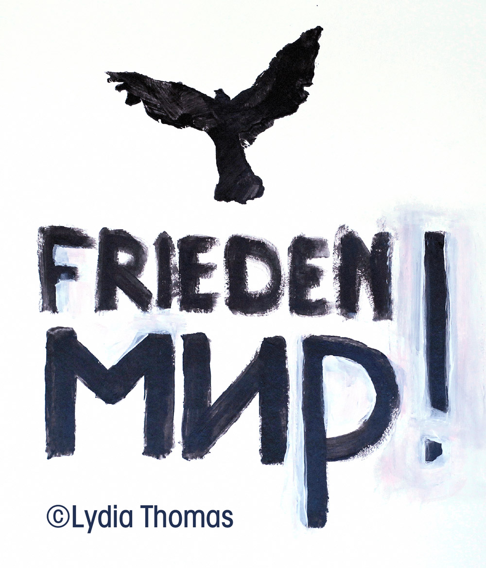 Frieden - Plakat